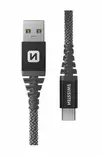 Laddningskabel Kevlar USB/USB-C 1,5m från Swissten - USB-C-kablar - 8595217481497 - 1