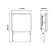 Led-valonheitin Airflood SmartHome 24W - Lampor - 6435200293237 - 3