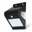 Lumio Lights Solar W-Guard svart LED-vägglampa - Solcellslampor - 6438014353517 - 1