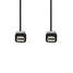 Mini Displayport-kabel | DisplayPort 1.2 | Mini DisplayPort Hane | Mini DisplayPort Hane | 21.6 Gbps | Nickelplaterad | 1.00 m | Rund | PVC | Svart | Plastpåse - Dator och nätverk - 5412810275397 - 2