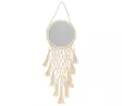 Peili makramee beige 23 cm 4Living - Speglar - 6410416069937 - 1