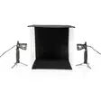 Foto Studio Kit | 400 lm | Vikbar | Bakgrunder ingår | Resväska ingår | Svart - Fotostudio och belysning - 5412810306107 - 48