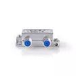 Satellite Combiner | 5-862 MHz | 950-2400 MHz | 75 Ohm | Strömpass | Zinc | Silver - Tillbehör - 5412810298327 - 10