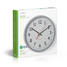 Väggklocka | Diameter: 300 mm | Plast | Silver / Vit - Klockor - 5412810286447 - 8