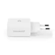 Väggladdare | 20 W | PD3.0 20W | Snabbladdnings funktion | 1.67 A / 2.22 A / 3.0 A | Antal utgångar: 1 | USB-C | Lightning 8-Pin (Lös) Kabel | 1.00 m | Automatiskt val av Spänning | Vit - Nätladdare - 5412810334667 - 15