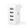 Väggladdare | 24 W | Snabbladdnings funktion | 4x 2.4 A | Antal utgångar: 4 | 4x USB-A | Utan kabel | Single Voltage Output | Vit - Nätladdare - 5412810267637 - 11