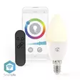 SmartLife Full Färg Glödlampa | E14 | 470 lm | 4.90 W | RGB / Varm till cool vit | 2700 - 6500 K | Android / IOS | Ljus | 1 st. - Ljuskällor - 5412810335497 - 51