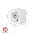 SmartLife Smart Plug | IP21 | Strömmätare | 3680 W | Hybrid (CEE 7/7) | 0 - 55 °C | Android / IOS | Vit | 1 st. - Smarta eluttag - 5412810448357 - 55