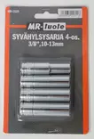 Syv=C3=A4hylsysarja 4-osainen 3/8" - Hylsor och hylsats - 6430032153117 - 1