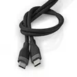 USB-kabel | USB 2.0 | USB-C Hane | USB-C Hane | 60 W | 480 Mbps | Nickelplaterad | 1.50 m | Rund | Silikon | Svart | Låda - Dator och nätverk - 5412810417957 - 54
