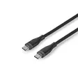 USB-kabel | USB 2.0 | USB-C Hane | USB-C Hane | 60 W | 480 Mbps | Nickelplaterad | 1.50 m | Rund | Silikon | Svart | Låda - Dator och nätverk - 5412810417957 - 40