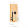 USB-kabel | USB 3.2 Gen 1 | USB-A Hane | USB-A Hane | 5 Gbps | Nickelplaterad | 2.00 m | Rund | PVC | Svart | Låda - Dator och nätverk - 5412810428427 - 66