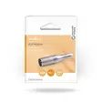 XLR Adapter | XLR 3-stifts hane | 6.35 mm Hona | Nickelplaterad | Rak | Metall | Silver | 10 st. | Låda - Nedis produkter - 5412810419777 - 66