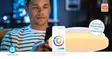 SmartLife Taklampa | RGB / Varm till cool vit | Rund | Diameter: 260 mm | 1820 lm | 2700 - 6500 K | IP44 | Android / IOS - Lampor - 5412810454297 - 90