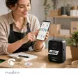 Skrivare | Inkless-utskrift | Svart / Vit | Bluetooth® | 200 dpi | Bilder / Etiketter | Mobil fotografering | Svart - Nedis produkter - 5412810481477 - 5