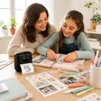 Skrivare | Inkless-utskrift | Svart / Vit | Bluetooth® | 200 dpi | Bilder / Etiketter | Mobil fotografering | Svart - Nedis produkter - 5412810481477 - 54