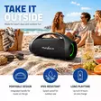 Bluetooth® Party Boombox | 540 min | 2.2 | 150 W | Ljud / video / datakällor: Bluetooth / Line / USB | IPX5 | Synkroniseringsbar | Handtag | Festljus | Svart - Bluetooth-högtalare - 5412810481507 - 53
