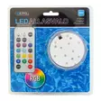 LED-allasvalo IP68 Berg - Veteen upotettava RGB-valaisin kaukosäätimellä paljuun ja uima-altaaseen - Hushållsprodukter - 6418536010587 - 3