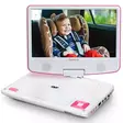 Bärbar 9" DVD-spelare med USB-hörlurar och monteringsfäste Pink - TV-apparater och mediaspelare - 8711902037897 - 53