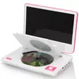 Bärbar 9" DVD-spelare med USB-hörlurar och monteringsfäste Pink - TV-apparater och mediaspelare - 8711902037897 - 41