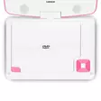 Bärbar 9" DVD-spelare med USB-hörlurar och monteringsfäste Pink - TV-apparater och mediaspelare - 8711902037897 - 30