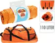 Vision GPT 110L Hopfällbar Resväska med Hjul – Hållbar och Lätt Orange Resväska för Långa Resor - Ryggsäckar och väskor - 8721037500197 - 1