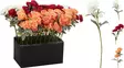 Konstblomma Peony Rose 70cm – Rik och hållbar dekorationsblomma för heminredning och presentidéer - Konstgjorda växter och plastblommor - 8721037528337 - 1