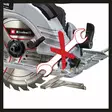 Einhell Professional TP-CS 18/190 Li BL-Solo Batteridriven Cirkelsåg 18V (Borstlös) - Batteridrivna cirkelsågar - 4006825641547 - 6