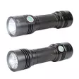Aluminium PNI Adventure F200 dubbel LED-ficklampa, 4000mAh batteri och mikro-USB-port, 3 lysdioder med stor bländare och en med fokus, båda har 3 effektnivåer - Ficklampor - 5949066525797 - 6