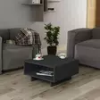 Soffbord Hanah Home Hola Antracit Spånskiva 60x32x60 cm - Soffbord - 8684283133857 - 2