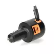 Billaddare | 60 W | 2.4 / 3.0 A | Antal utgångar: 3 | Port typ: USB-A / USB-C | USB-C utdragbar kabel | 0.70 m | Automatiskt val av Spänning - Bilbatteriladdare - 5412810473687 - 41
