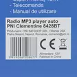Bil MP3-spelare radio PNI Clementine 8428BT 4x45w 1 DIN med SD, USB, AUX, RCA och Bluetooth 12V - Bilradioapparater - 5949066508677 - 6
