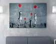 Canvastavla Wallity Flerfärgad Bomull/Polyester 70x100 cm - Tavlor och ramar - 8683342788977 - 1