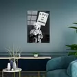 Glastavla Wallity Flerfärgad Glas 45x65 cm - Tavlor och ramar - 8683742854647 - 5