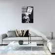 Glastavla Wallity Flerfärgad Glas 45x65 cm - Tavlor och ramar - 8683742854647 - 6