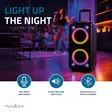Bluetooth® Party Speaker | Batteri 1 driftstid standardanvändning: 300 min | 240 W | Handtag | Festljus | Equalizer | Orange / Svart - Bluetooth-högtalare - 5412810450657 - 53