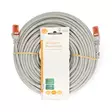 CAT6 Nätverkskabel | RJ45 hane | RJ45 hane | U/UTP | 30.0 m | Rund | PVC | Grå | Label - Dator och nätverk - 5412810452637 - 66