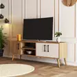 TV-bänk Hanah Home Exxen Ek Spånskiva 150x52x34 cm - TV-bänkar - 8683743041947 - 2