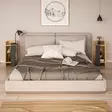 Sängbord Hanah Home Elos Ek Antracit Spånskiva 25x60x27 cm - Nattduksbord - 8681875274097 - 1