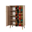 Förvaringsskåp Hanah Home Multibox Sonoma Ek Spånskiva 80x127x36 cm - Skåp och byråer - 8681875404357 - 7