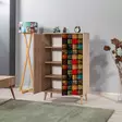 Förvaringsskåp Hanah Home Multibox Sonoma Ek Spånskiva 80x127x36 cm - Skåp och byråer - 8681875404357 - 3