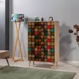 Förvaringsskåp Hanah Home Multibox Sonoma Ek Spånskiva 80x127x36 cm - Skåp och byråer - 8681875404357 - 1