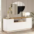 Konsolbord Hanah Home Fr15-Aw Furu Spånskiva 180x75x44,5 cm - Byråer och skåp - 8683742495857 - 2
