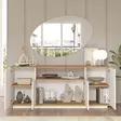 Konsolbord Hanah Home Fr15-Aw Furu Spånskiva 180x75x44,5 cm - Byråer och skåp - 8683742495857 - 4