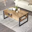 Soffbord Hanah Home Ml34A Furu Spånskiva 100x44,4x59,7 cm - Soffbord - 8683743770557 - 1