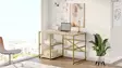 Skrivbord Hanah Home Vg23-Ge Vit Marmormönster Spånskiva 120x75x60 cm - Skrivbord - 8683743451517 - 3