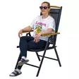 Comfort Justerbar Trädgårdsstol - Lätt Aluminiumram & 7 Lägen - Trädgårdsstolar och soffor - 6438168118147 - 2