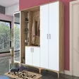 Hallmöbel Hanah Home EA129 Valnöt Spånskiva 180x198,6x37,5 cm - Möbler - 8684282480877 - 3