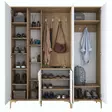 Hallmöbel Hanah Home EA129 Valnöt Spånskiva 180x198,6x37,5 cm - Möbler - 8684282480877 - 11