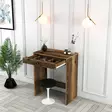 Sminkbord Hanah Home Lizbon Valnöt Spånskiva 70x40x84,7 cm - Toalettbord - 8684282088547 - 4